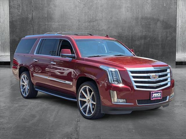 used 2017 Cadillac Escalade ESV car, priced at $25,301