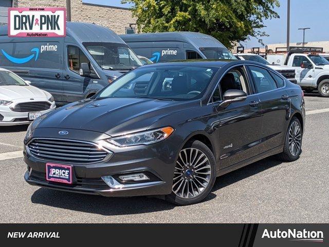 used 2017 Ford Fusion Hybrid car, priced at $17,727