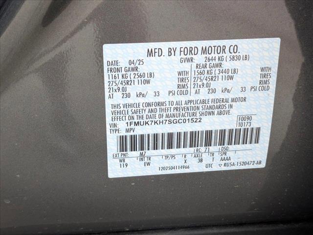 new 2025 Ford Explorer car, priced at $47,060