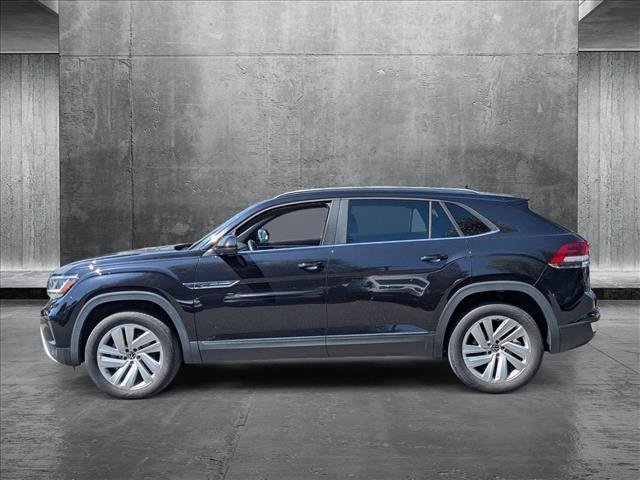 used 2021 Volkswagen Atlas Cross Sport car, priced at $23,498