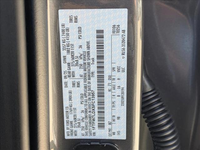 new 2025 Ford F-150 car, priced at $87,885