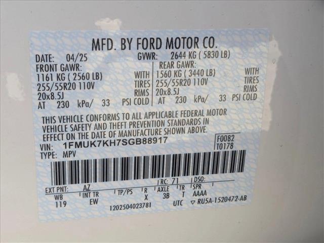 new 2025 Ford Explorer car, priced at $46,872