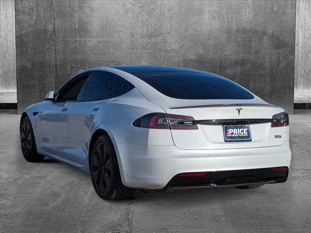 used 2021 Tesla Model S car, priced at $49,995