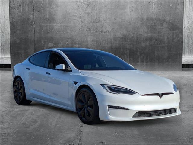 used 2021 Tesla Model S car, priced at $49,995