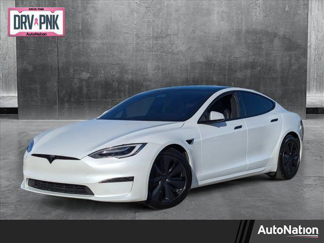 used 2021 Tesla Model S car, priced at $49,995