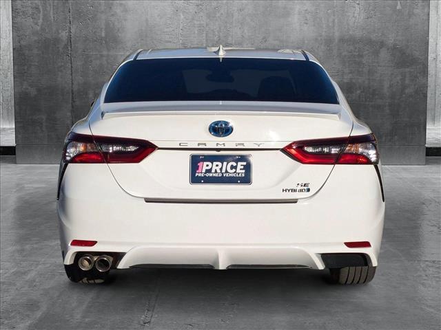 used 2021 Toyota Camry Hybrid car, priced at $25,749