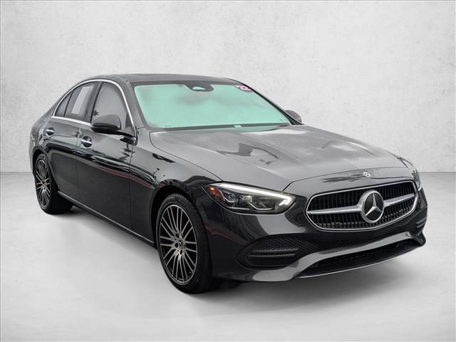 used 2022 Mercedes-Benz C-Class car, priced at $29,995