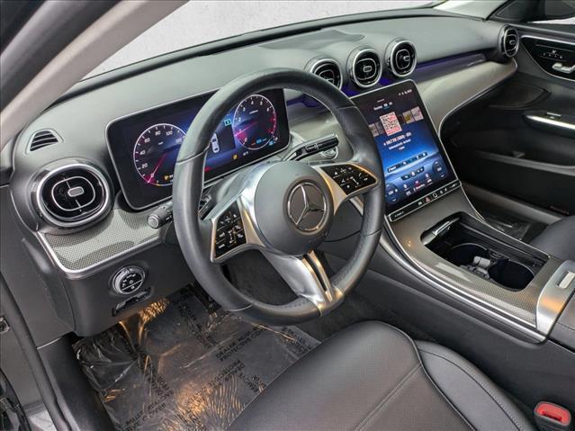 used 2022 Mercedes-Benz C-Class car, priced at $29,995
