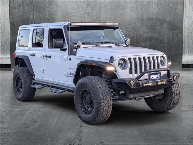 used 2018 Jeep Wrangler Unlimited car, priced at $26,448