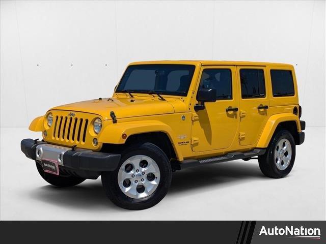 used 2015 Jeep Wrangler Unlimited car, priced at $17,999