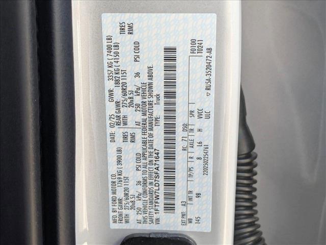new 2025 Ford F-150 car, priced at $79,785