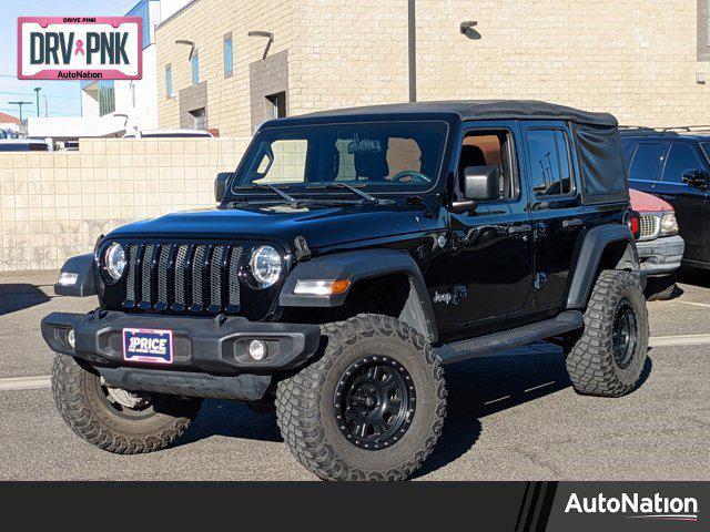 used 2018 Jeep Wrangler Unlimited car, priced at $25,998