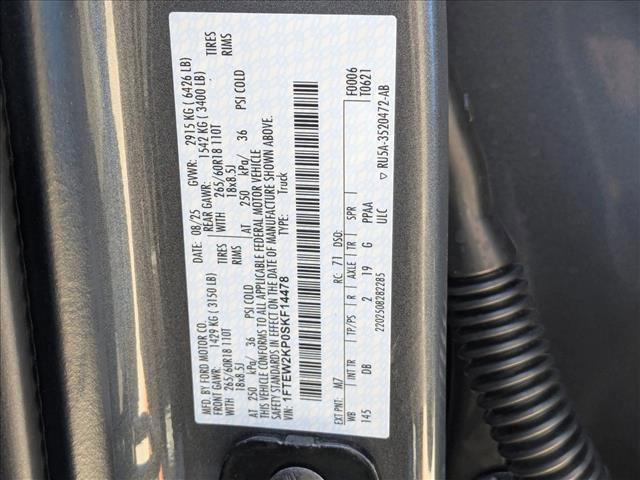 new 2025 Ford F-150 car, priced at $48,295