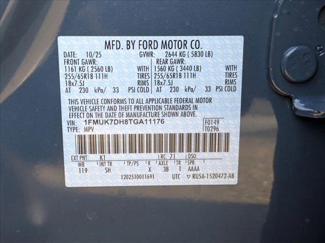 new 2026 Ford Explorer car, priced at $46,320