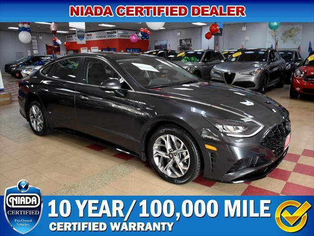 used 2021 Hyundai Sonata car, priced at $19,891