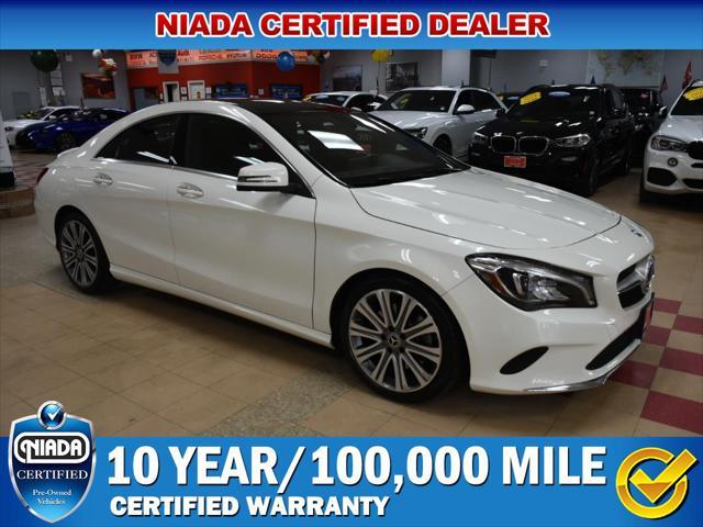 used 2018 Mercedes-Benz CLA 250 car, priced at $14,981