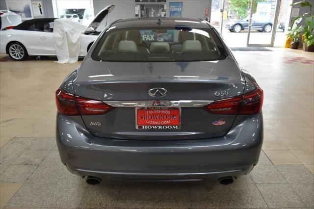 used 2018 INFINITI Q50 car, priced at $22,891