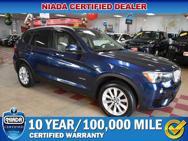 used 2017 BMW X3 car, priced at $15,981