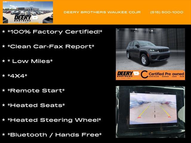 used 2023 Jeep Grand Cherokee car, priced at $30,955