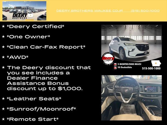 used 2022 Buick Enclave car, priced at $29,590