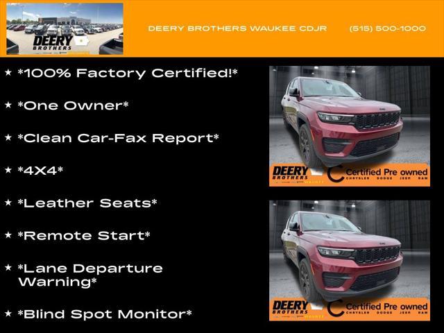 used 2024 Jeep Grand Cherokee car, priced at $35,771