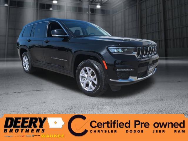 used 2022 Jeep Grand Cherokee L car, priced at $30,100