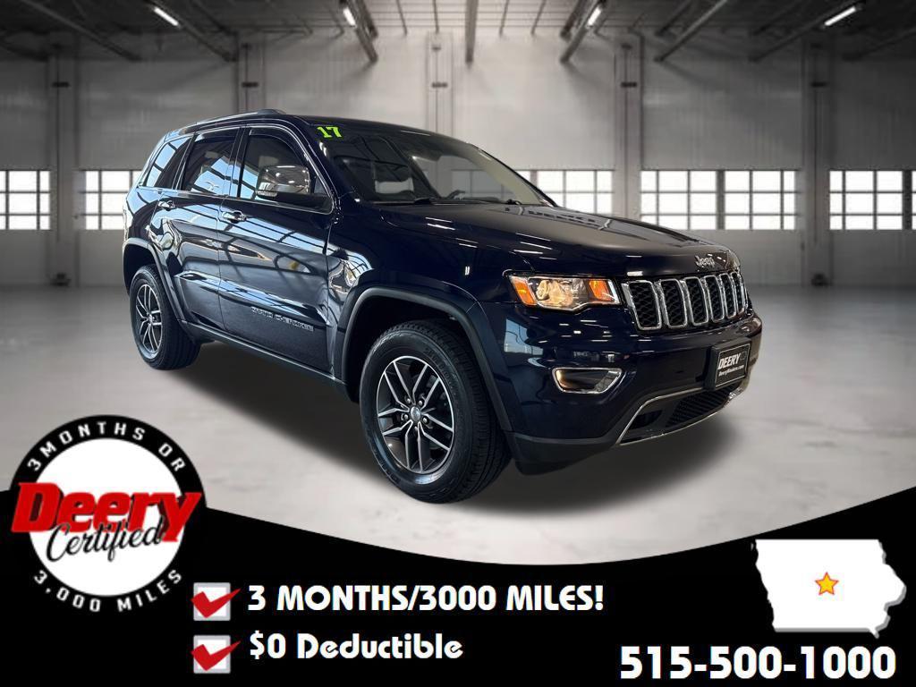 used 2017 Jeep Grand Cherokee car, priced at $15,443