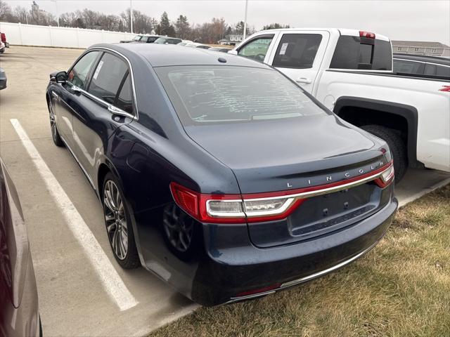 used 2017 Lincoln Continental car, priced at $23,523