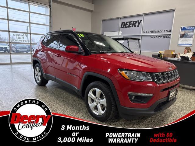 used 2018 Jeep Compass car, priced at $13,100