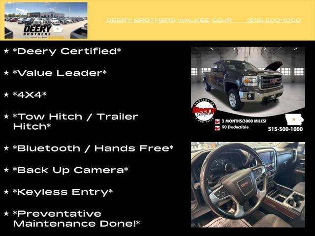 used 2015 GMC Sierra 1500 car, priced at $16,957