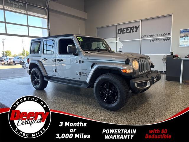 used 2020 Jeep Wrangler Unlimited car, priced at $29,899