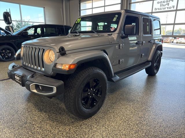 used 2020 Jeep Wrangler Unlimited car, priced at $30,456