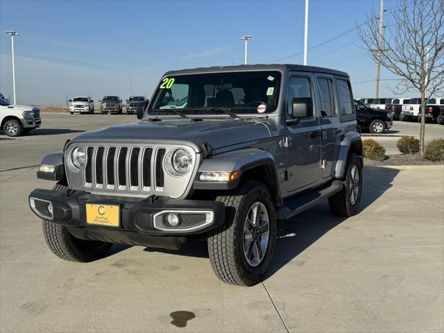 used 2020 Jeep Wrangler Unlimited car, priced at $31,300