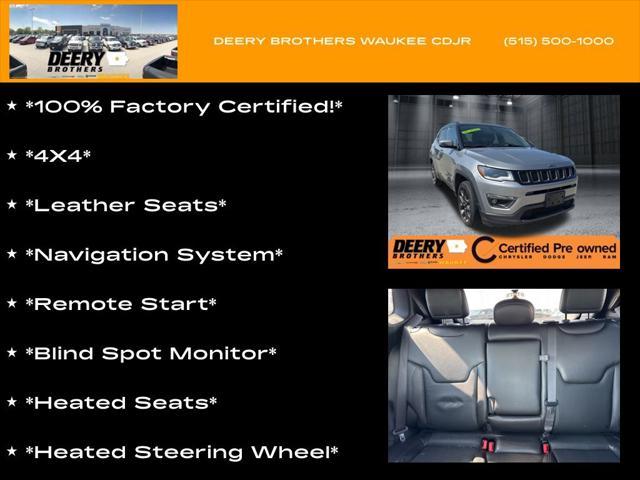 used 2020 Jeep Compass car, priced at $19,178