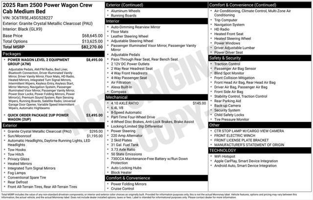 used 2025 Ram 2500 car, priced at $72,220