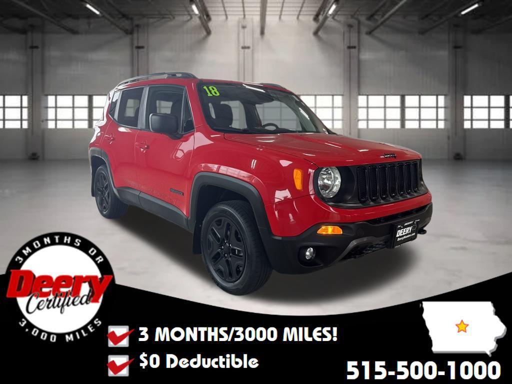 used 2018 Jeep Renegade car, priced at $15,387