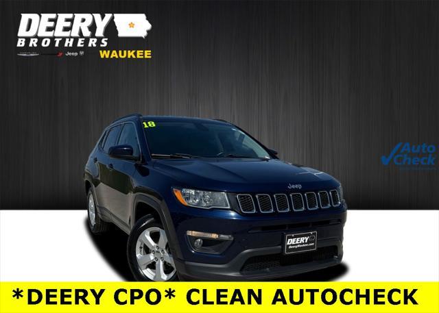 used 2018 Jeep Compass car, priced at $15,650