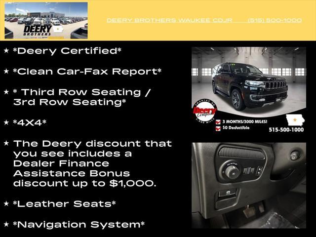 used 2023 Jeep Wagoneer car, priced at $54,528