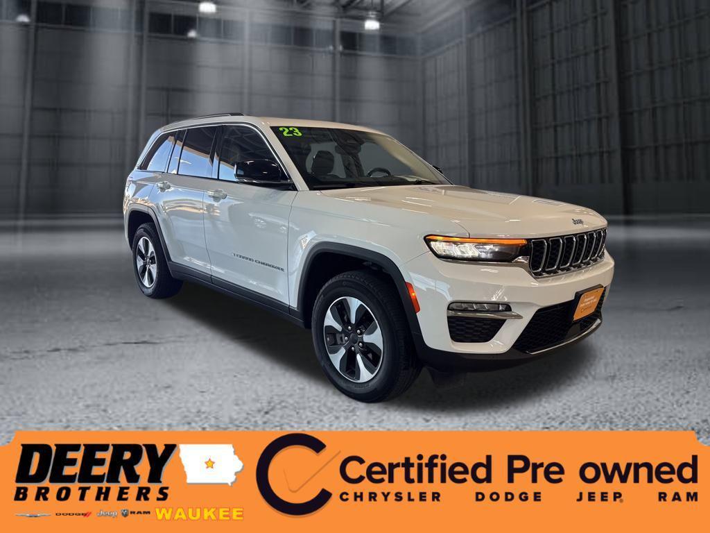 used 2023 Jeep Grand Cherokee 4xe car, priced at $27,737