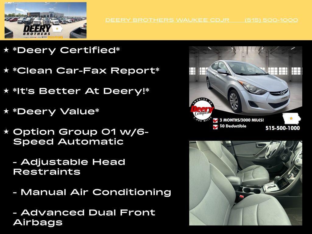 used 2012 Hyundai Elantra car, priced at $6,158