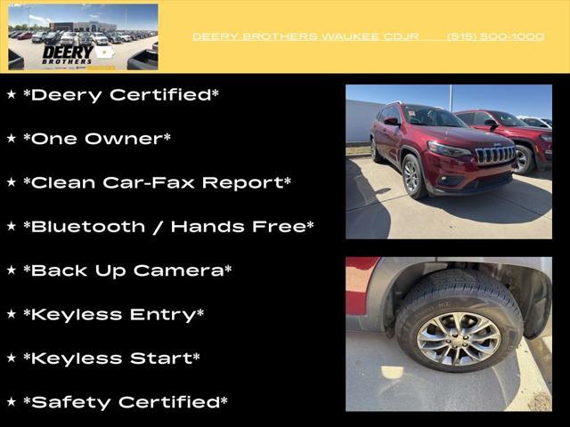used 2020 Jeep Cherokee car, priced at $16,947