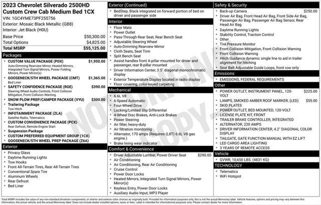 used 2023 Chevrolet Silverado 2500 car, priced at $46,239
