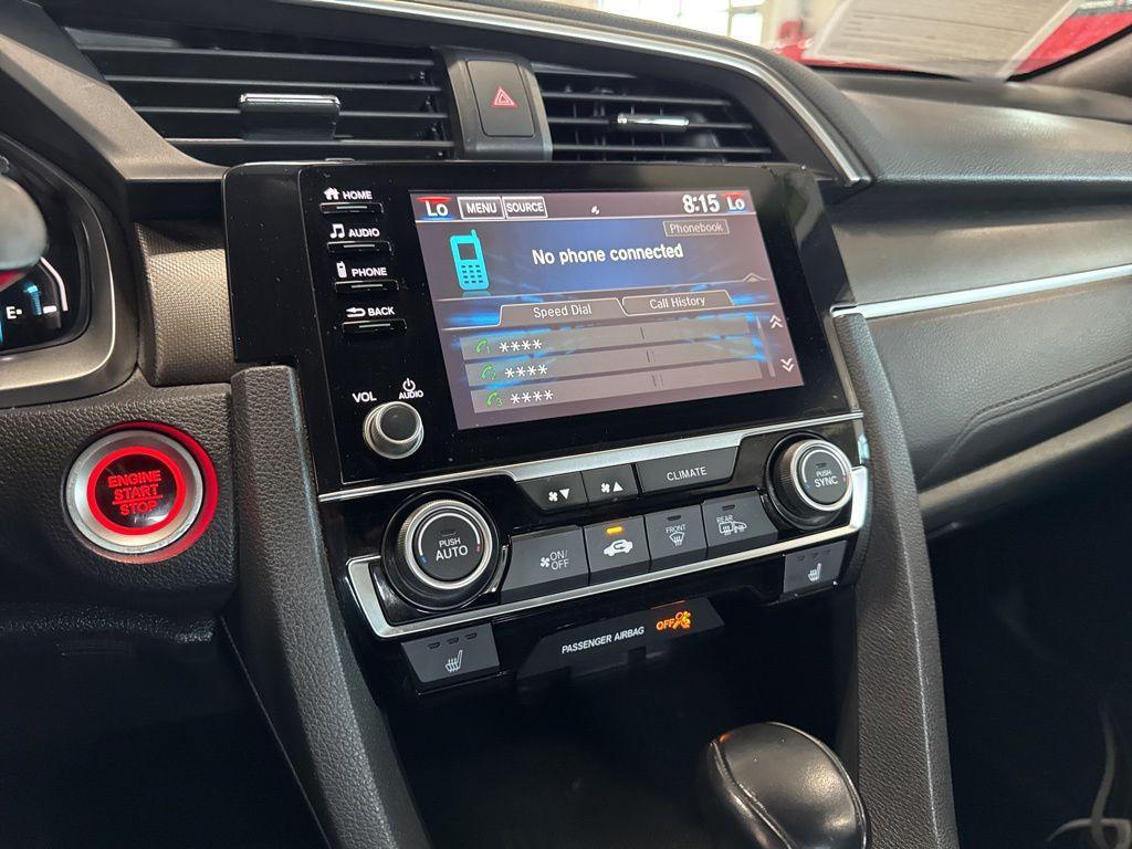 used 2019 Honda Civic car, priced at $18,495