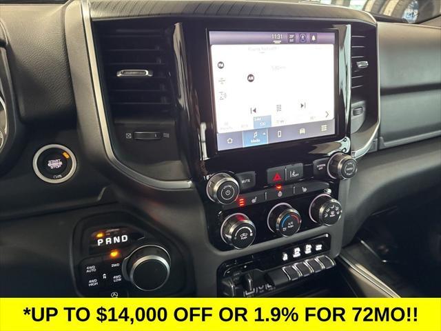 new 2025 Ram 1500 car, priced at $46,033