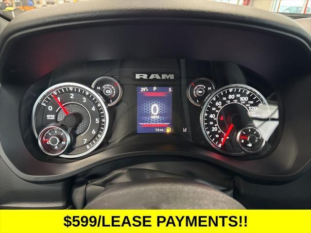 new 2025 Ram 1500 car, priced at $52,501