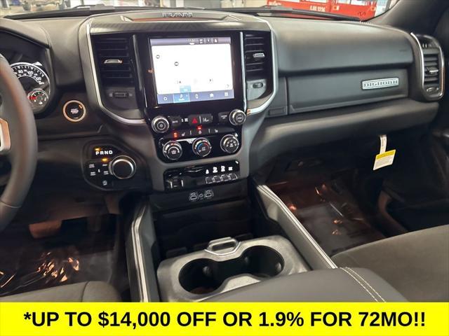 new 2025 Ram 1500 car, priced at $46,033