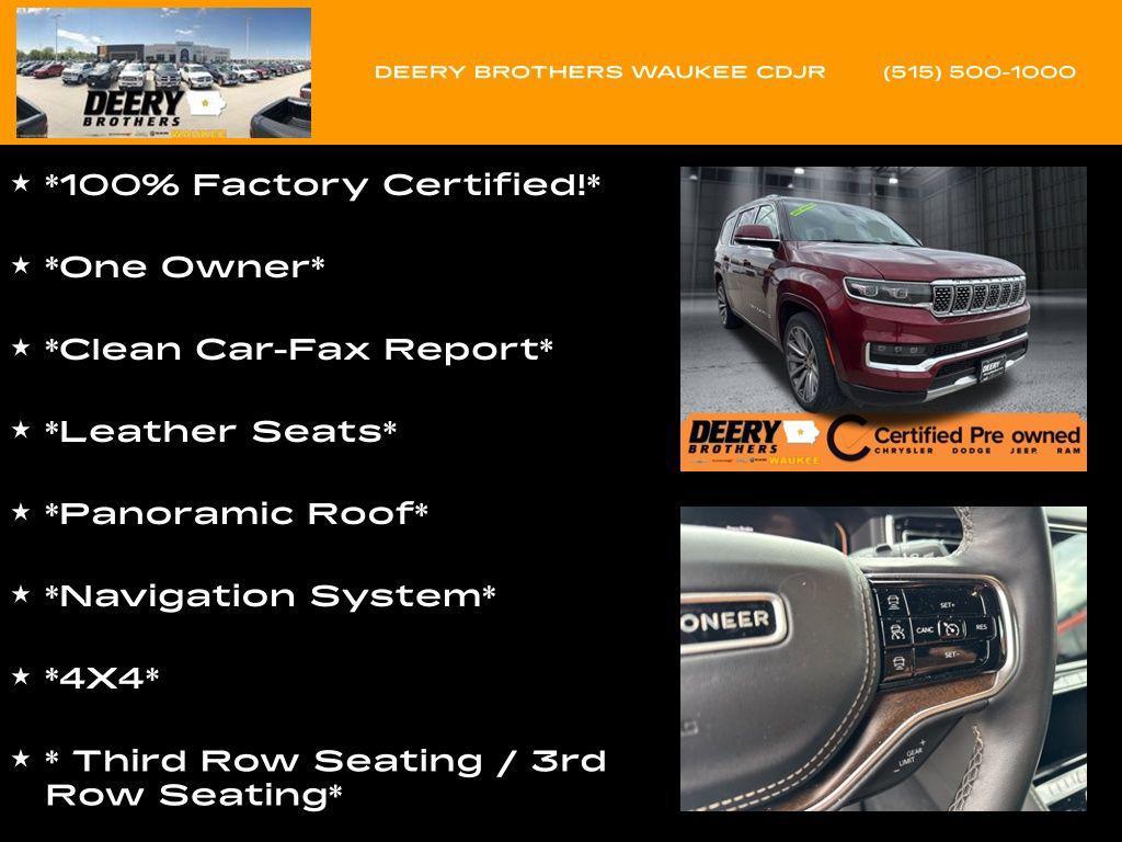 used 2022 Jeep Grand Wagoneer car, priced at $51,887