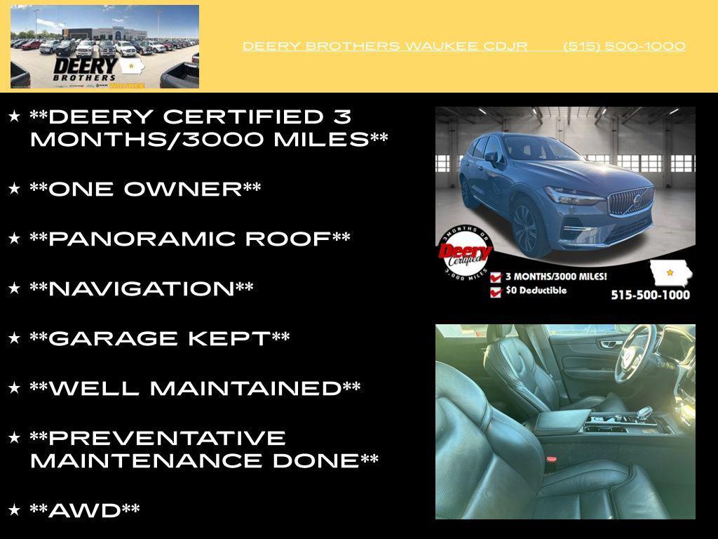 used 2022 Volvo XC60 Recharge Plug-In Hybrid car, priced at $29,650