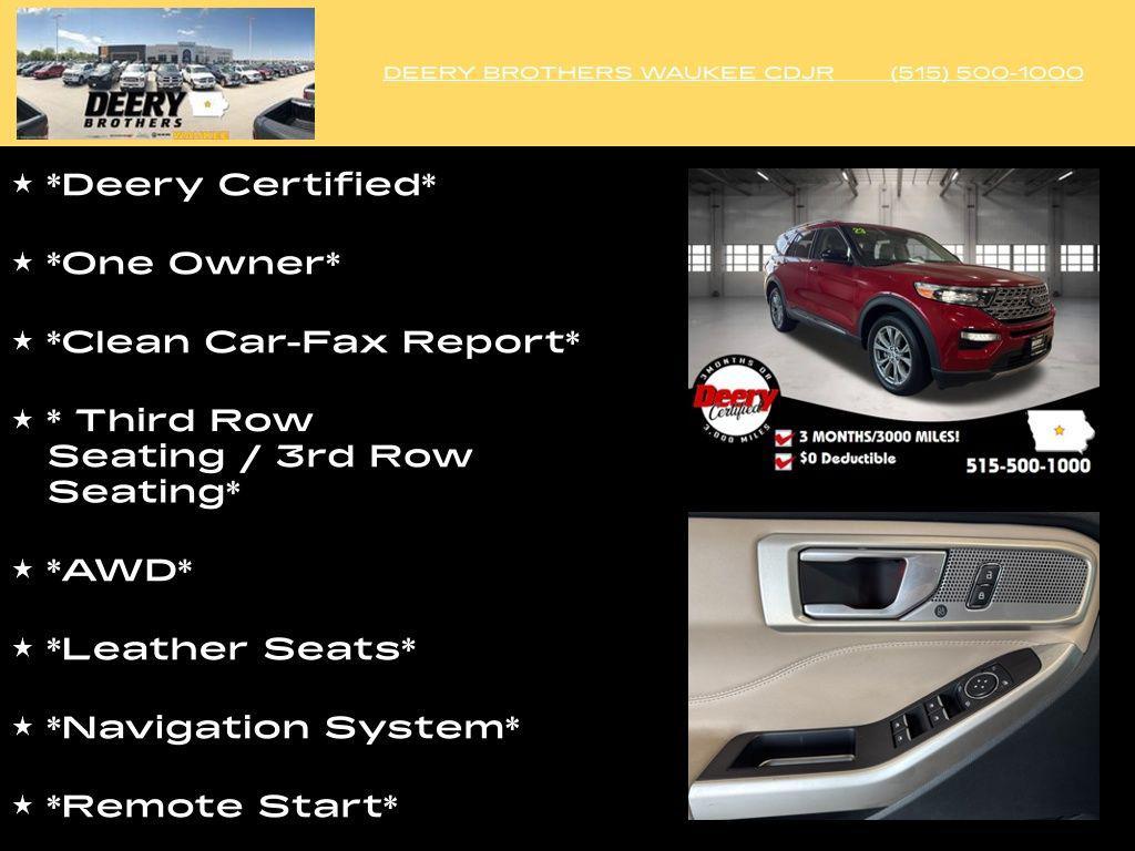 used 2023 Ford Explorer car, priced at $31,508