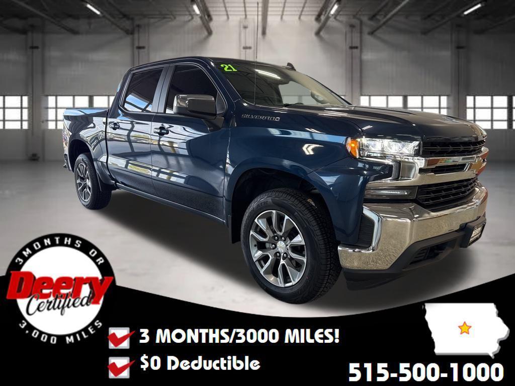 used 2021 Chevrolet Silverado 1500 car, priced at $28,000
